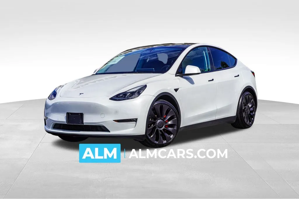 White 2022 Tesla Model Y Performance for sale in Newnan, GA