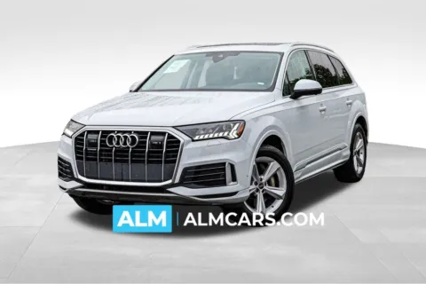 White 2024 Audi Q7 45 Premium Plus for sale in Newnan, GA