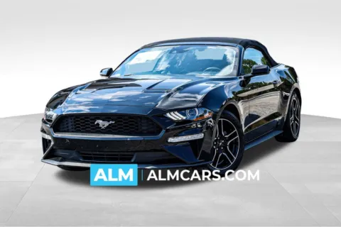 Black 2023 Ford Mustang EcoBoost Premium for sale in Newnan, GA