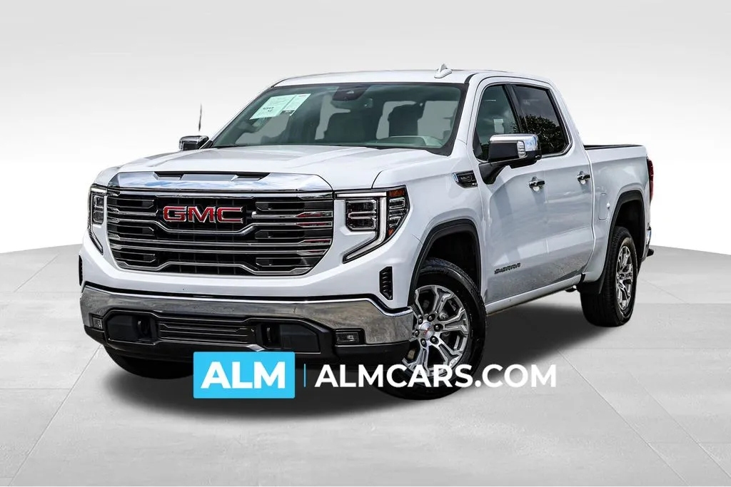 White 2024 GMC Sierra 1500 SLT for sale in Newnan, GA