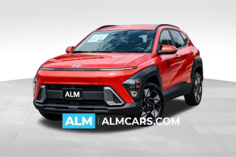 Orange 2024 Hyundai Kona SEL for sale in Newnan, GA