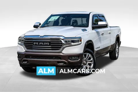 White 2019 Ram 1500 Laramie Longhorn for sale in Newnan, GA