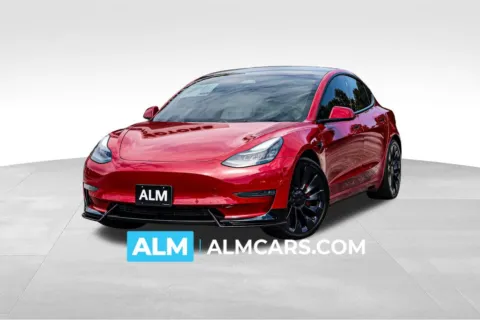 Red 2022 Tesla Model 3 Performance for sale in Newnan, GA