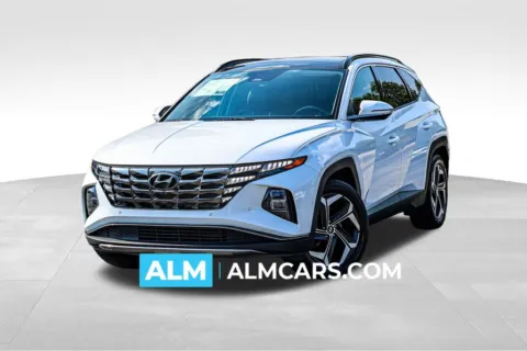 White 2022 Hyundai Tucson Limited for sale in Newnan, GA