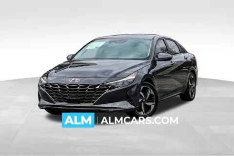Gray 2023 Hyundai Elantra Hybrid Limited for sale in Newnan, GA