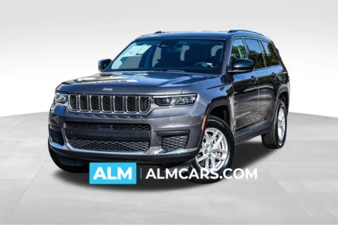 Gray 2023 Jeep Grand Cherokee L Laredo for sale in Newnan, GA