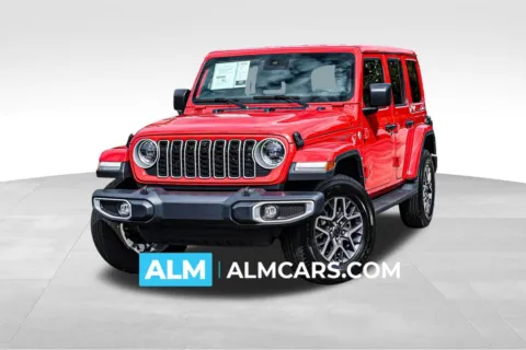 Red 2024 Jeep Wrangler Sahara for sale in Newnan, GA