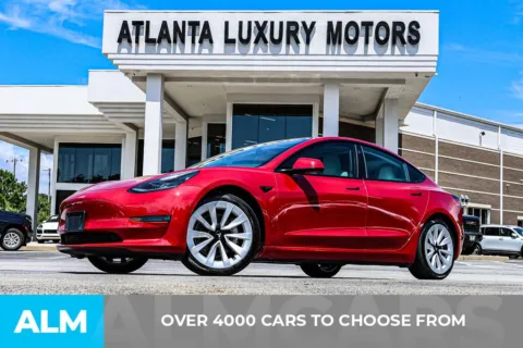 Another view of 2021 Tesla Model 3 Long Range for sale in Newnan, GA at ALM Newnan