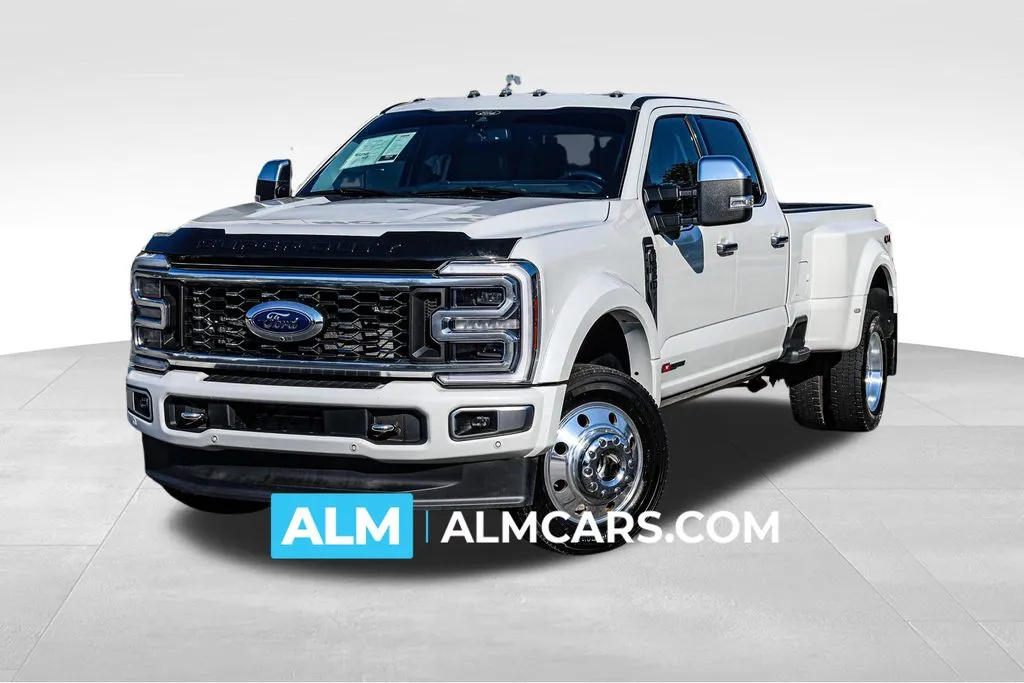 White 2024 Ford F-450SD Limited / Equipment package for sale in Newnan, GA