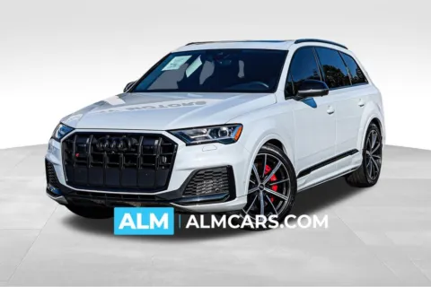 White 2022 Audi SQ7 Premium Plus for sale in Newnan, GA