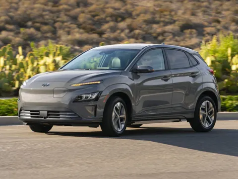 Red 2022 Hyundai Kona Electric SEL for sale in Newnan, GA