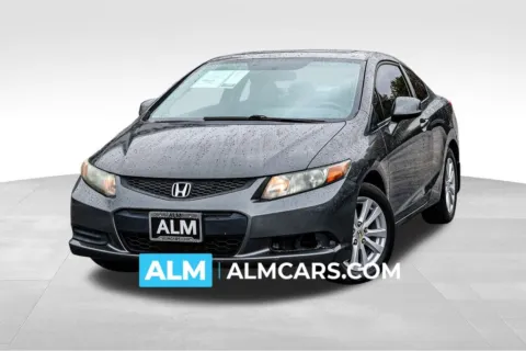 Blue 2012 Honda Civic EX-L for sale in Newnan, GA