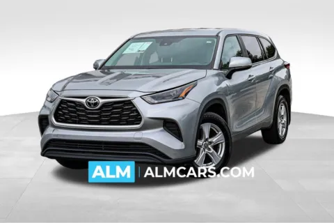 Silver 2023 Toyota Highlander L for sale in Newnan, GA