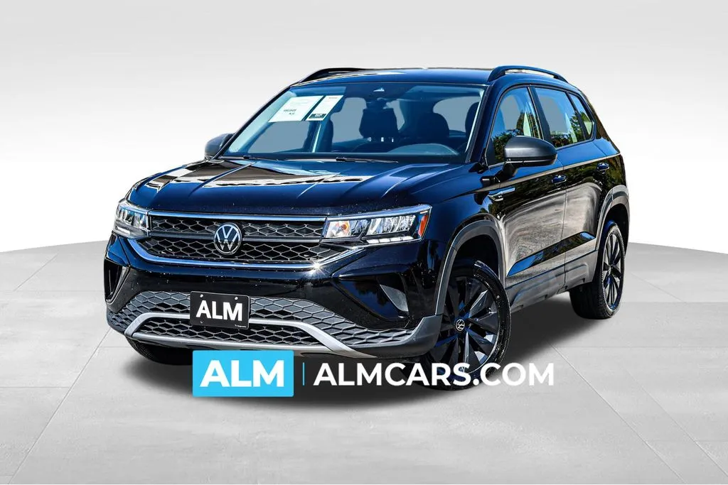 Black 2024 Volkswagen Taos 1.5T S for sale in Newnan, GA