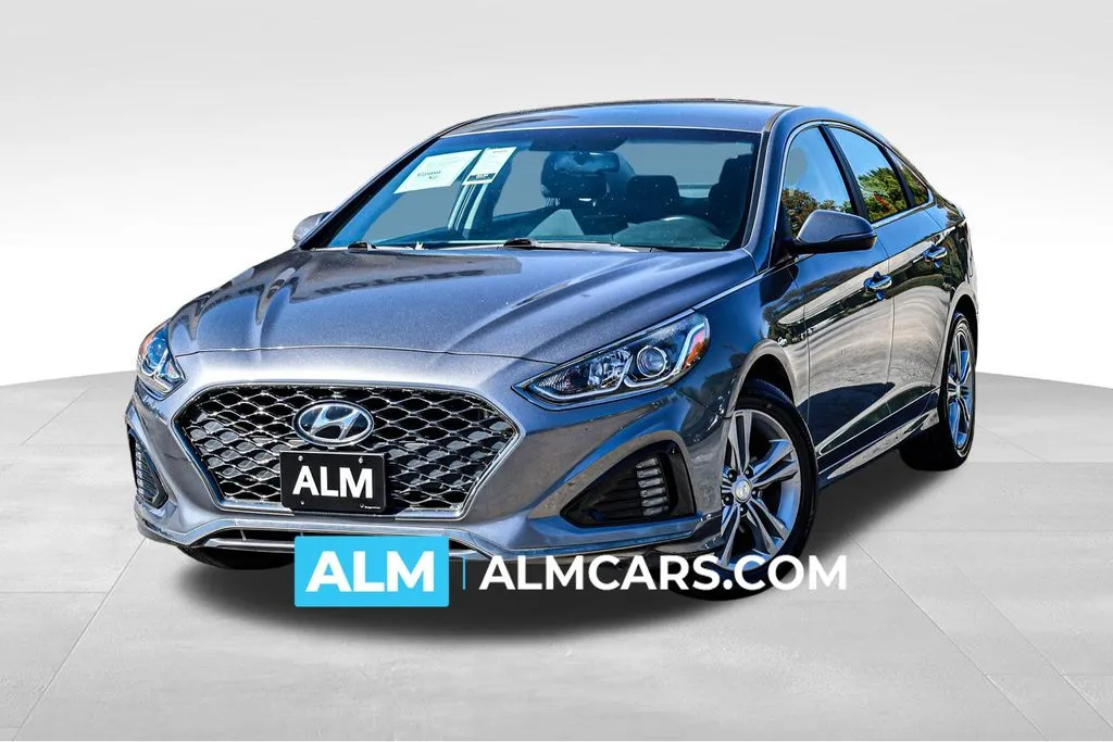 Gray 2019 Hyundai Sonata SEL for sale in Newnan, GA