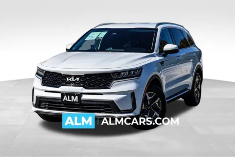 White 2022 Kia Sorento Hybrid S for sale in Newnan, GA