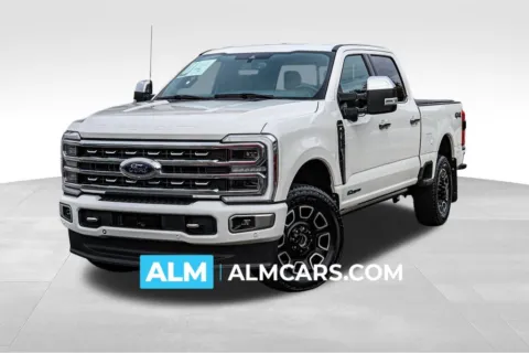 White 2024 Ford F-250SD Platinum for sale in Newnan, GA