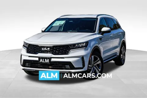 White 2023 Kia Sorento Hybrid EX for sale in Newnan, GA