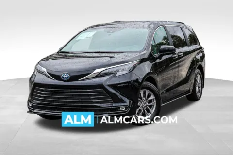 Black 2025 Toyota Sienna XLE for sale in Newnan, GA