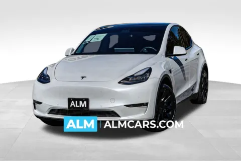 White 2021 Tesla Model Y Standard Range for sale in Newnan, GA