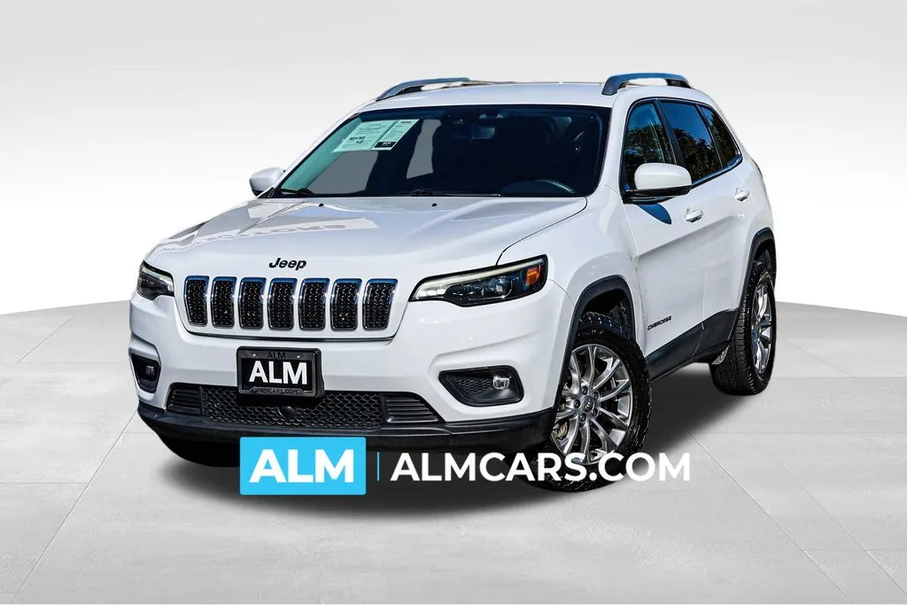 White 2021 Jeep Cherokee Latitude Lux for sale in Newnan, GA