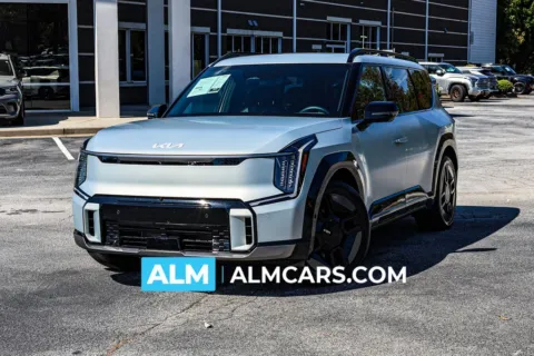 Silver 2024 Kia EV9 GT-Line for sale in Newnan, GA