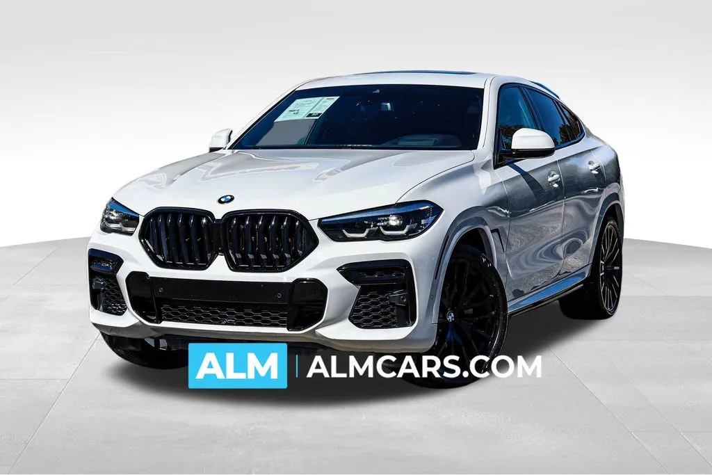 White 2023 BMW X6 xDrive40i for sale in Newnan, GA