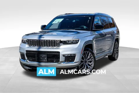 Silver 2023 Jeep Grand Cherokee L Summit for sale in Newnan, GA