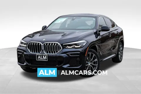 Black 2022 BMW X6 xDrive40i for sale in Newnan, GA