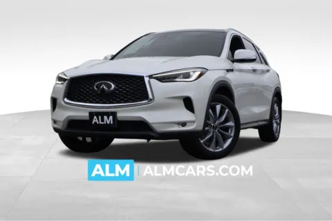 White 2022 INFINITI QX50 LUXE for sale in Roswell, GA