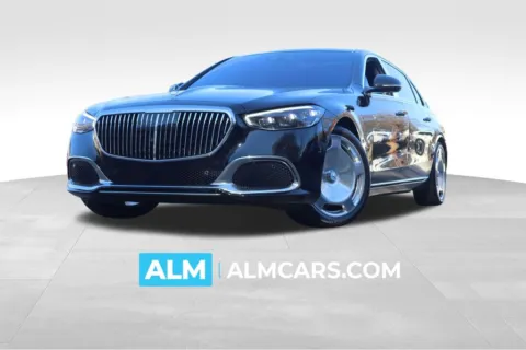 Black 2021 Mercedes-Benz S-Class Maybach S 580 for sale in Roswell, GA