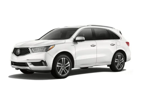 White 2017 Acura MDX 3.5L for sale in Roswell, GA