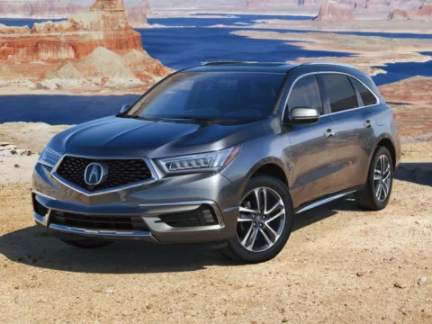 White 2017 Acura MDX 3.5L for sale in Roswell, GA