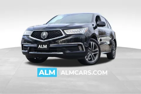 Black 2017 Acura MDX 3.5L for sale in Roswell, GA