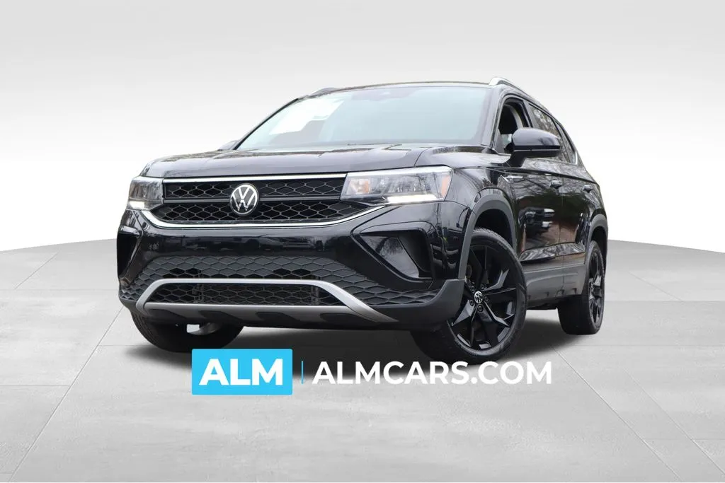 Black 2024 Volkswagen Taos 1.5T SE for sale in Roswell, GA