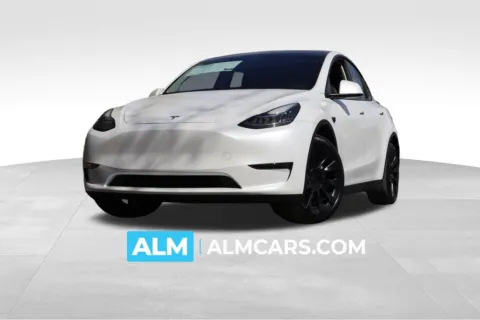 White 2021 Tesla Model Y Long Range for sale in Roswell, GA