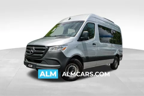 Silver 2024 Mercedes-Benz Sprinter 2500 Passenger 144 WB for sale in Roswell, GA