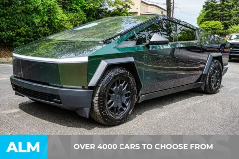 Another view of 2024 Tesla Cybertruck for sale in Roswell, GA at ALM Roswell