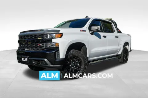 White 2021 Chevrolet Silverado 1500 Custom Trail Boss for sale in Roswell, GA