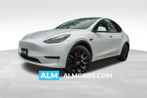 White 2021 Tesla Model Y Long Range for sale in Roswell, GA