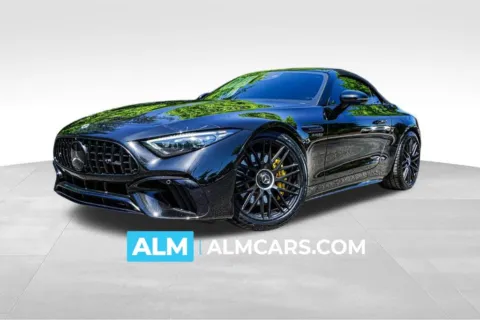 Black 2022 Mercedes-Benz SL-Class SL 63 AMG for sale in Roswell, GA