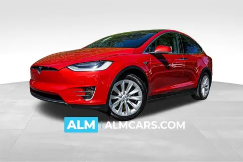 Red 2020 Tesla Model X Long Range for sale in Roswell, GA