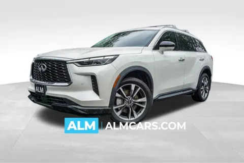White 2024 INFINITI QX60 LUXE for sale in Roswell, GA