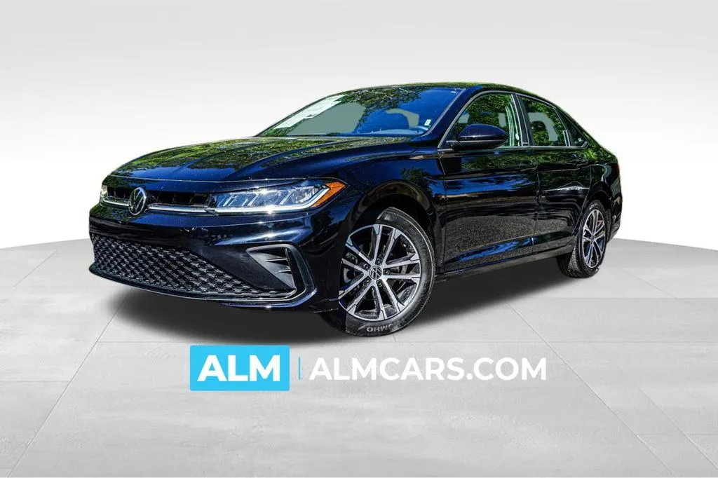 Black 2025 Volkswagen Jetta 1.5T Sport for sale in Roswell, GA