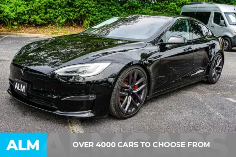 Another view of 2021 Tesla Model S Plaid for sale in Roswell, GA at ALM Roswell