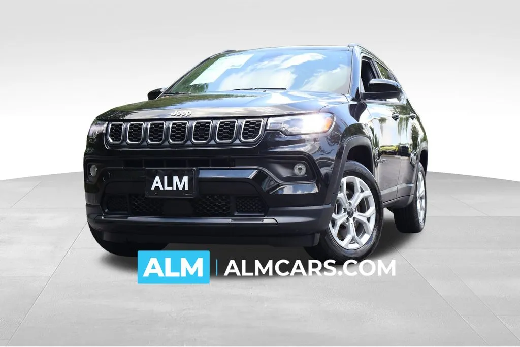 Black 2025 Jeep Compass Latitude for sale in Roswell, GA