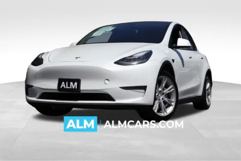 White 2021 Tesla Model Y Long Range for sale in Roswell, GA