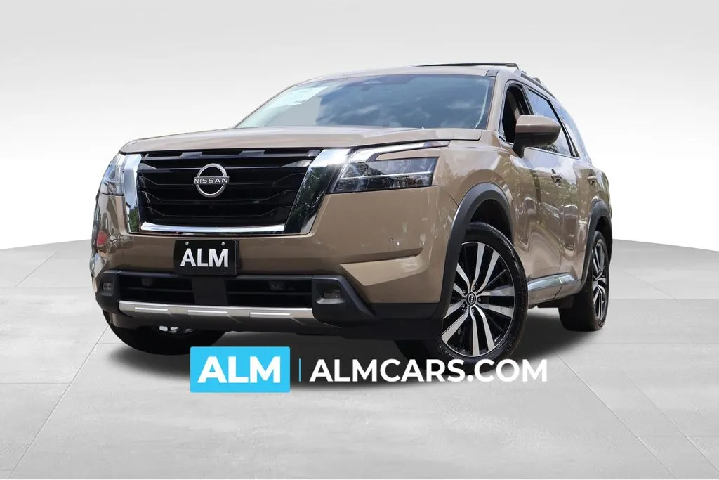 Beige 2023 Nissan Pathfinder Platinum for sale in Roswell, GA