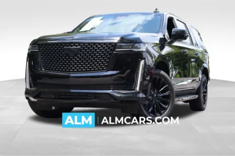 Black 2023 Cadillac Escalade ESV Luxury for sale in Roswell, GA