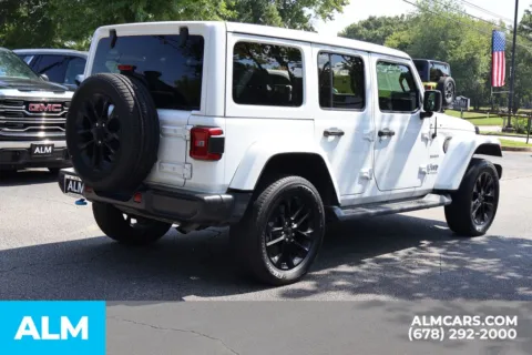 More photos of 2022 Jeep Wrangler Unlimited Sahara 4xe at ALM Roswell, GA